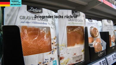 Dringender lachs rückruf